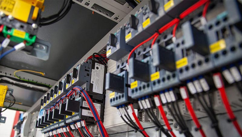 سیم کشی تابلو برق