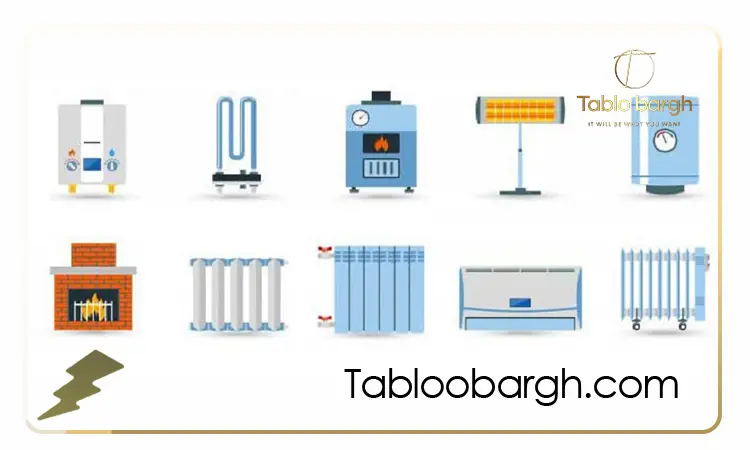 میزان برق مصرفی در سیستم های گرمایشی
