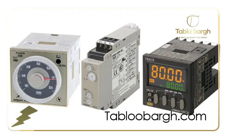 انواع تایمرهای برق در تابلو برق صنعتی
