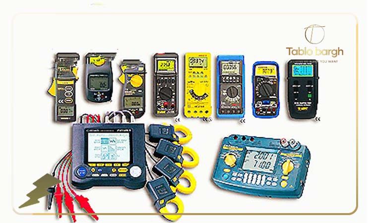 لوازم اندازه‌ گیری در تابلو برق