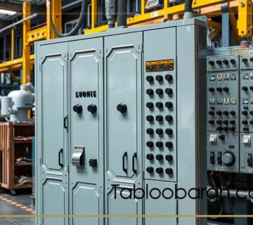 طراحی داخلی تابلو برق صنعتی با رویکرد کاهش حرارت داخلی