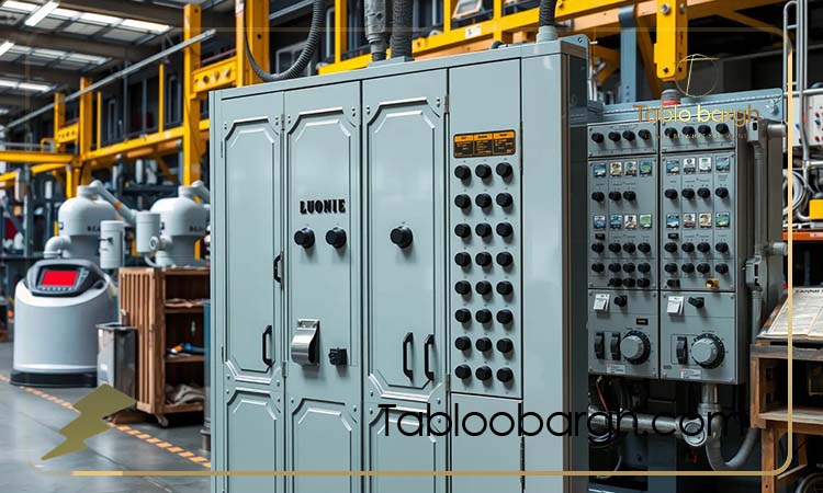 طراحی داخلی تابلو برق صنعتی با رویکرد کاهش حرارت داخلی