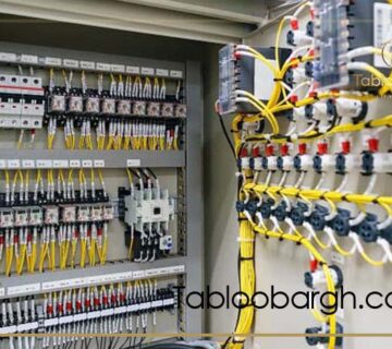 تأثیر کیفیت کابل کشی داخلی بر طول عمر و بهره وری تابلو برق