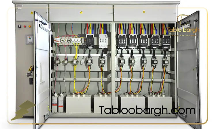 اجزای اصلی تابلو برق بانک خازنی