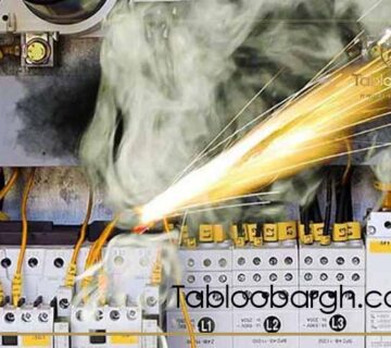 تأثیر اضافه بار و اتصال کوتاه بر تابلو برق