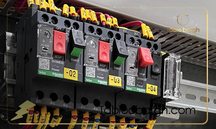 جریان واقعی بارها تابلو برق